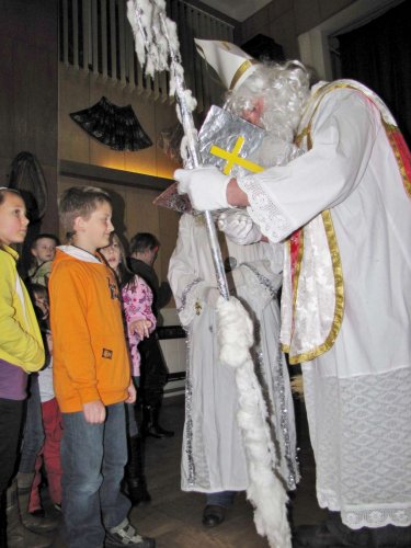 Mikulášské zpívání u stromečku - 3.12.2010